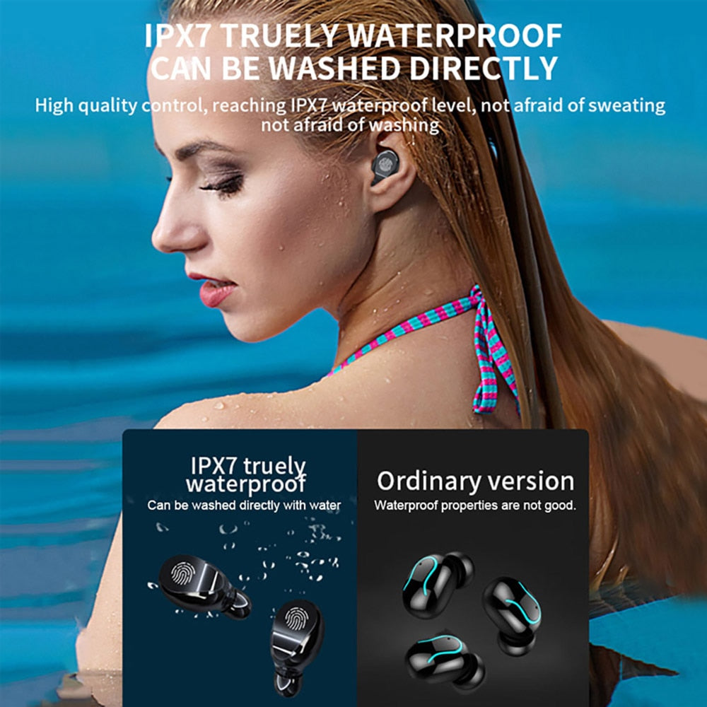 Brand New Purveyor Sound Buds- Waterproof Wireless/Handsfree/Bluetooth 5.0 Earbuds Optimal Sound Quality with Charging Case