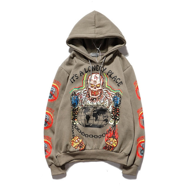 Kanye West  Lucky me I see Ghost Unisex Hoodie