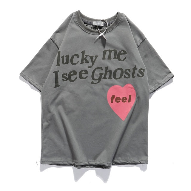 Kanye West  Lucky me I see Ghost Unisex Hoodie