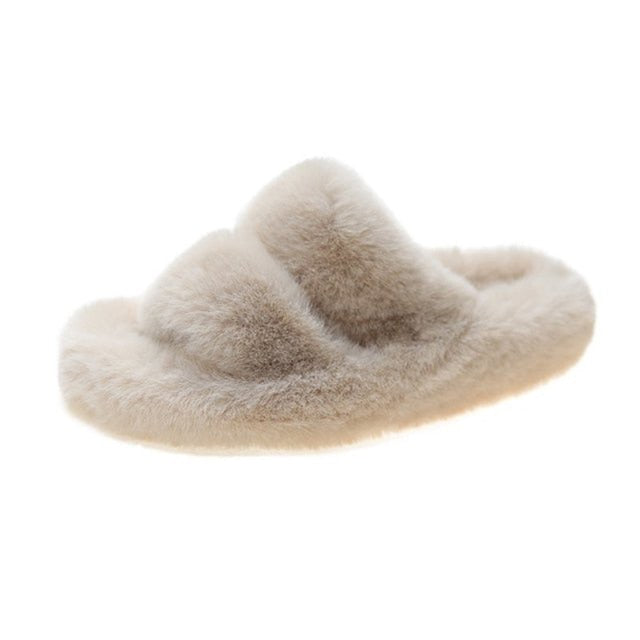 Women's Purveyor Comfortable Lux Fur Slides/Slippers