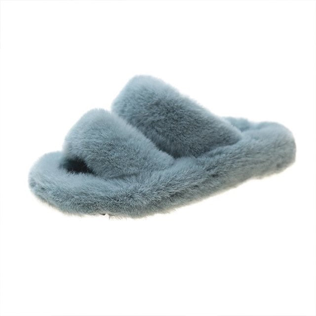 Women's Purveyor Comfortable Lux Fur Slides/Slippers