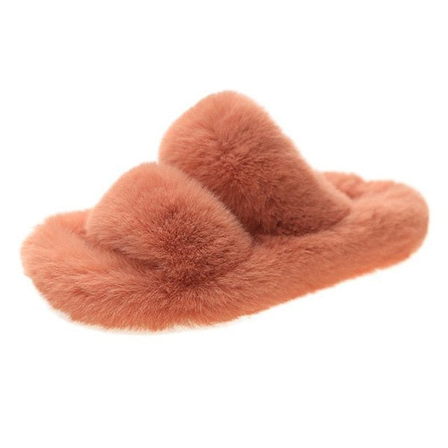 Women's Purveyor Comfortable Lux Fur Slides/Slippers