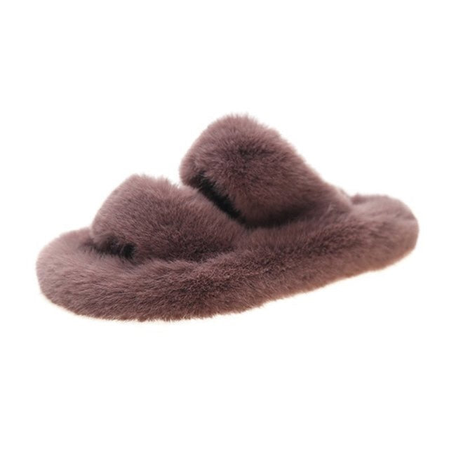 Women's Purveyor Comfortable Lux Fur Slides/Slippers