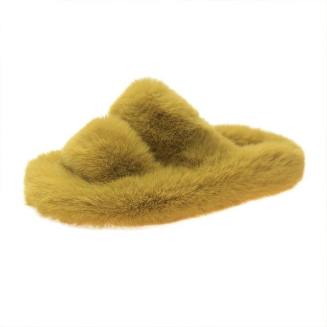 Women's Purveyor Comfortable Lux Fur Slides/Slippers